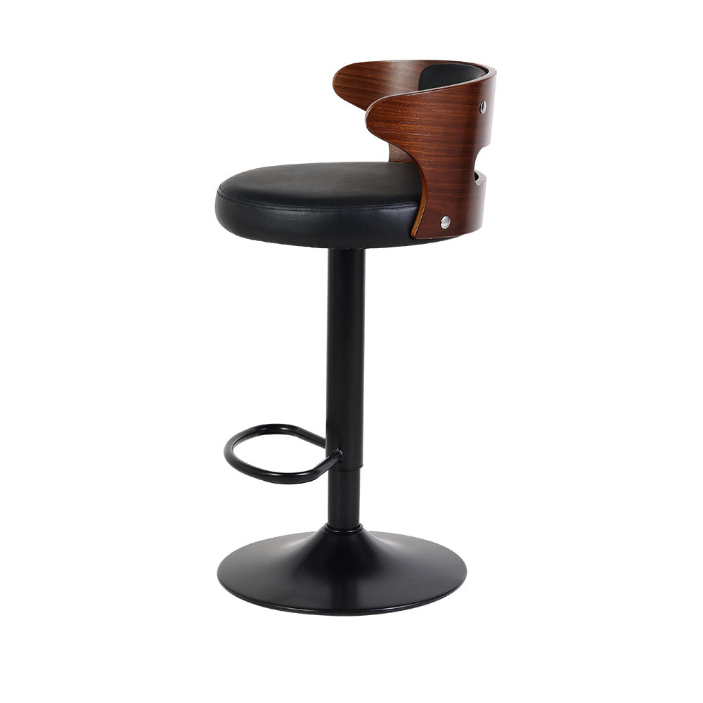  Upgrade your kitchen with Nadia faux leather bar stools - Set of 2